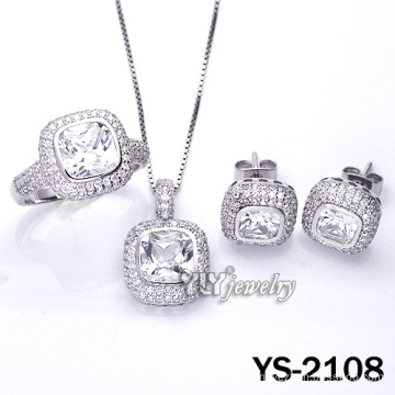 925 Silver Jewellery Set with Customed (YS-2108)